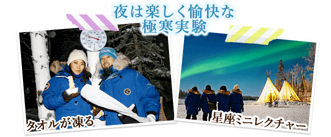 夜は楽しく愉快な極寒実験(イメージ)