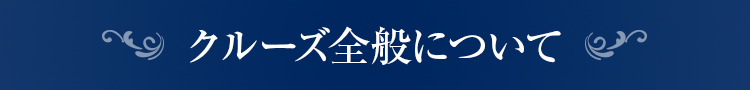 クルーズ全般について