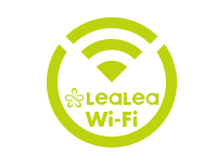 lealea wifiサービスのロゴ(イメージ)