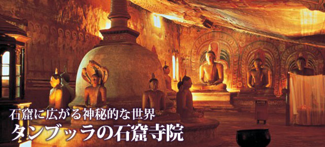 石窟に広がる神秘的な世界 ダンブッラの石窟寺院