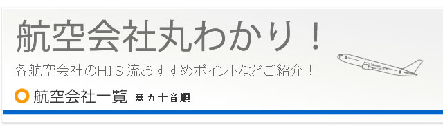 航空会社まるわかり