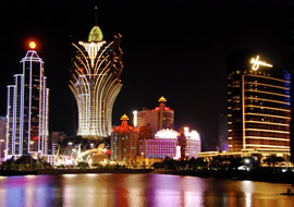 マカオ 夜景