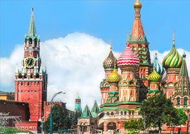 ロシア 聖ワシリイ大聖堂