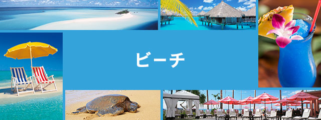 ビーチ方面旅行